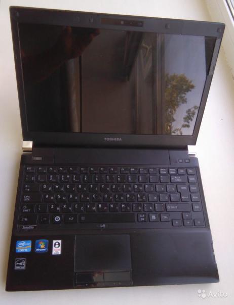 Ноутбук Toshiba R830, Core i5, SSD, русская клавиатура